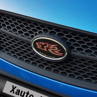 ArtX Wolf Grille & Trunk Emblem Badge for Kia Picanto