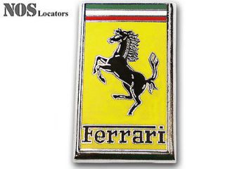 Ferrari 308 328 348 365 400 412 512 Metal Front Nose Emblem Badge 