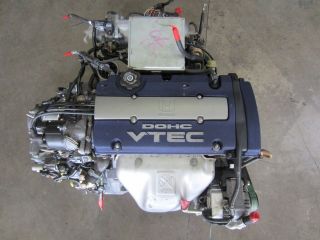JDM 97 01 Honda Accord Prelude SiR F20B Vtec Engine OBD2 2.0L Motor 
