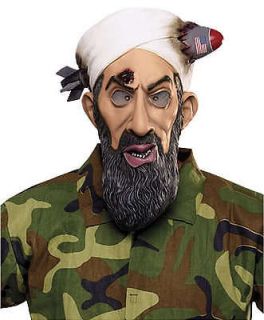 Adult Osama Bin Laden Missile Head Famous Dead Terrorist 3/4 Latex 