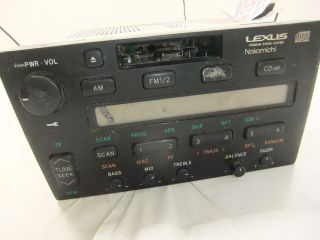 OEM RADIO RECEIVER LEXUS GS300 1993 1994 1995 1996 1997 W/CD PLAYER 