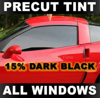Mitsubishi Eclipse 2000 05 PreCut Window Tint   Dark Black 15% VLT 