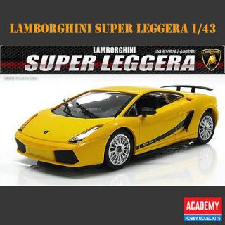 Lamborghini Super Leggera 1/43 Academy Model Kit Car Race Decor 