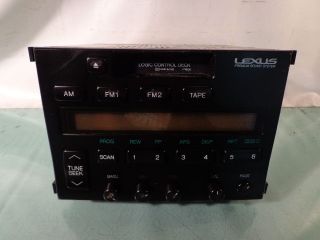 92 93 94 LEXUS SC400 SC 400 PIONEER RADIO STEREO CASSETTE PLAYER OEM 