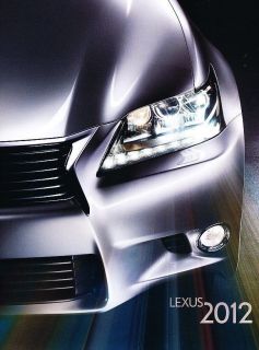 2012 Lexus Sales Brochure   LX570 GX460 RX350 RX400h ES350 LS460 LS600 