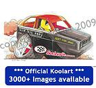 Koolart Reliant Robin Stock Car Mug and Coaster set gift present 1305