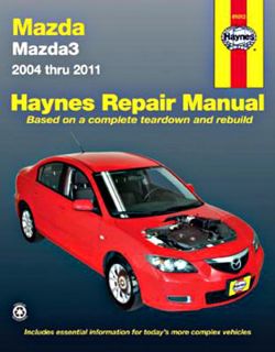Mazda Mazda3 repair manual in Mazda