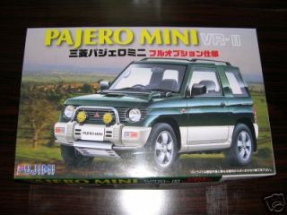 FUJIMI 1/24 Mitsubishi Pajero Mini Full Option model kit #037639