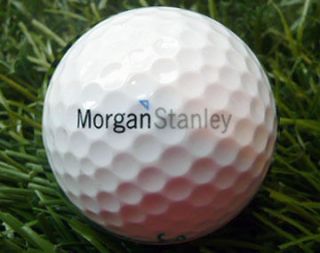 MORGAN STANLEY ** Logo Golf Ball