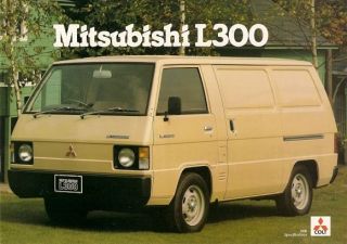 Mitsubishi Colt L300 Van 1980 82 UK Market Sales Brochure