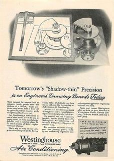 1944 Old Ad   Westinghouse Air Conditioning, Compressor