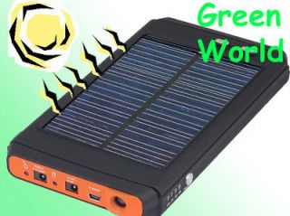 12000mah & Solar Battery Power Charger For Laptop Notebook PDA w