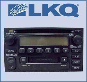 Toyota Sienna Camry Tundra Sequoia CD Cassette Player Radio OEM LKQ 