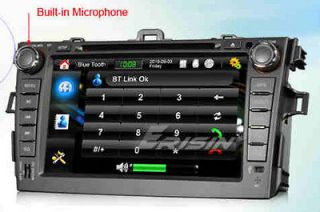   Car DVD Player GPS HD CD FM Radio Stereo SD iPod 3D Toyota corolla MP4