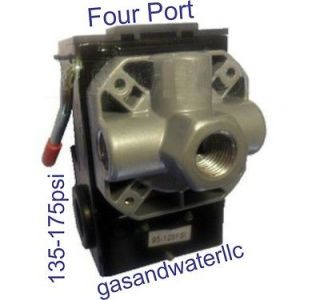 Pressure Switch for Air Compressor 135 175 FOUR 4 PORT Heavy Duty 26 