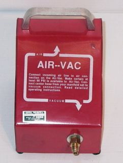 Central Pneumatic Air Vacuum Pump Venturi type A/C