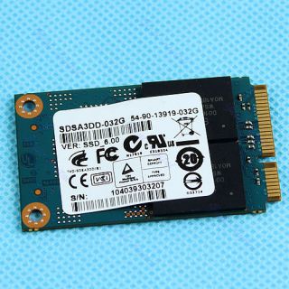 New SDSA3DD 032G MSATA 32GB Mini SSD Flash Hard Disk For Thinkpad ASUS 