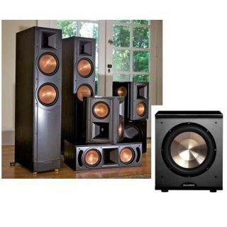 Klipsch RF 82II Home Theater Speaker System FREE SUB Bk