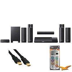   Blu ray Home Theater System 1000w Wireless Speakers w/ HookUp Bundle
