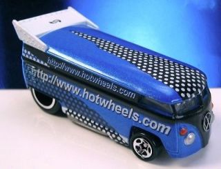 Hot Wheels VW Drag Bus blue Internet 1999 Volkswagen