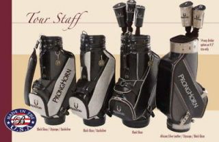 Custom Leather   New Belding Tour Staff Golf Bag 11