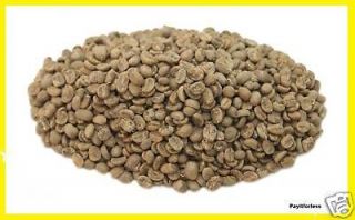 Pure Authentic Kopi LUWAK green unroast ARABICA Coffee Bean 1/4 LB