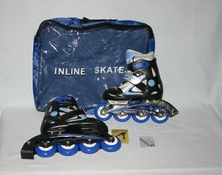 Mens FEIBAO Brand Inline Adjustable Skates. Fit Size 3 to Size 6 NEW