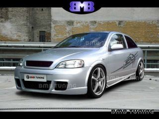 VAUXHALL OPEL ASTRA MK4 G FRONT BUMPER (GSI LOOK) PART OF BODY KIT 