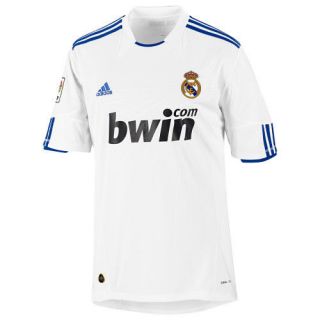 adidas REAL MADRID 2010 2011 HOME SOCCER JERSEY