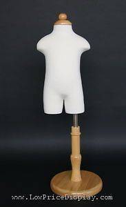 1T/ 2T Unisex Child Toddler Dress Form, Mannnequin NewA
