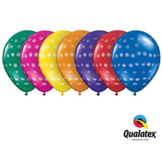 Jewel Polka Dots 11 Balloons Birthday Circus