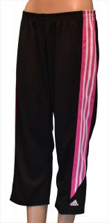 Adidas Womens Active 360 Capri Pants Black/pink