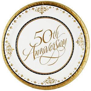 50th GOLDEN WEDDING ANNIVERSARY Party Supplies and Decorations 