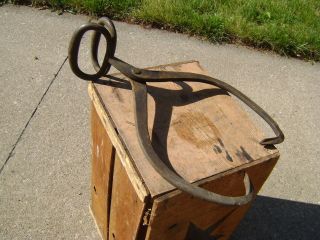 antique ice clamp