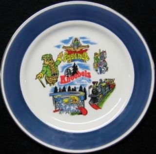 Knoebels Amusement Park Elysburg, Pa.Souvenir Collector Plate 9 VGC