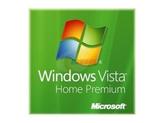 New Window Vista Home Premium 32 bit full version w/ COA & Key
