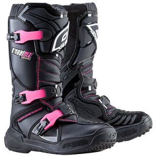 Oneal 2012 Element Girls Kids Youth Motorcycle Boots Black Pink 6