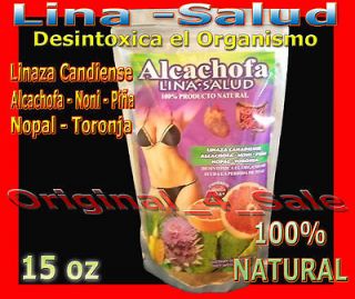 Alcachofa Linaza Salud + Omega 3, 6 & 9 (100% Producto Natural) 15oz
