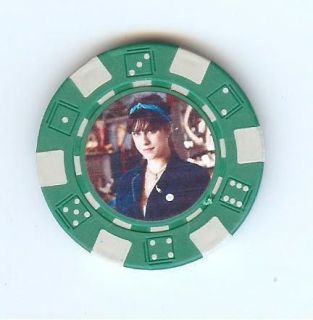 NEW Green Danielle Cushman American Pickers Poker Chip Card Guard
