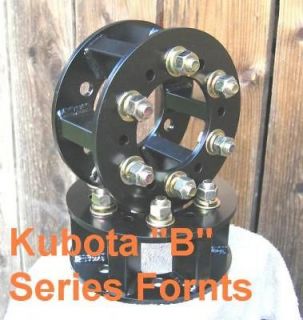 Front Wheel Spacers Kubota B Series Compact Utility Tractor with 6 
