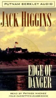 Edge of Danger by Jack Higgins 2001, Cassette, Unabridged, Abridged 