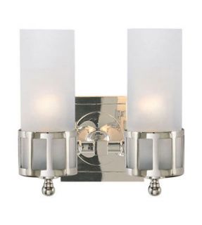 Visual Comfort Openwork Double Sconce Light SS2012PN FG
