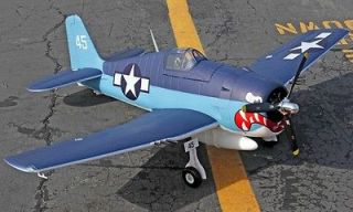NEW Hellcat F6F Airplane Electric Brushless Warbird RC RTF Ready To 