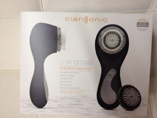 GRAY Clarisonic PRO Skin Care System FACE AND BODY PACKAGE NEW 2012