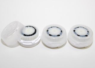 CLARISONIC Sensitive Brush Head & Cap (Pack of Three fit PRO PLUS 