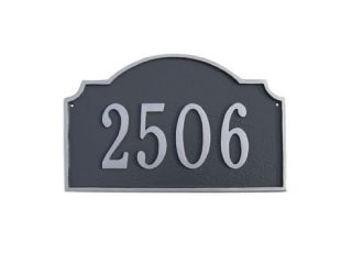 Vanderbilt 3 sizes Address Plaque Lawn House Sign Numbers wall Custom 