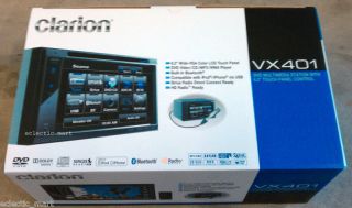 2011 CLARION VX401 2 DIN DVD//AUX/USB/IPOD/BLUETOOTH