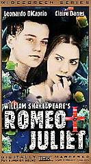 William Shakespeares Romeo Juliet VHS, 1998