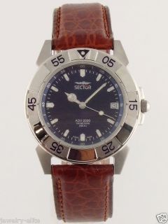 SECTOR ADV 2500 SWISS MADE BLUE DIAL MENS WATCH