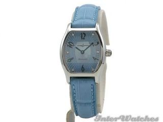   Ulysse Nardin Michelangelo Ladies Blue Dial Tonneau Shaped Watch 103